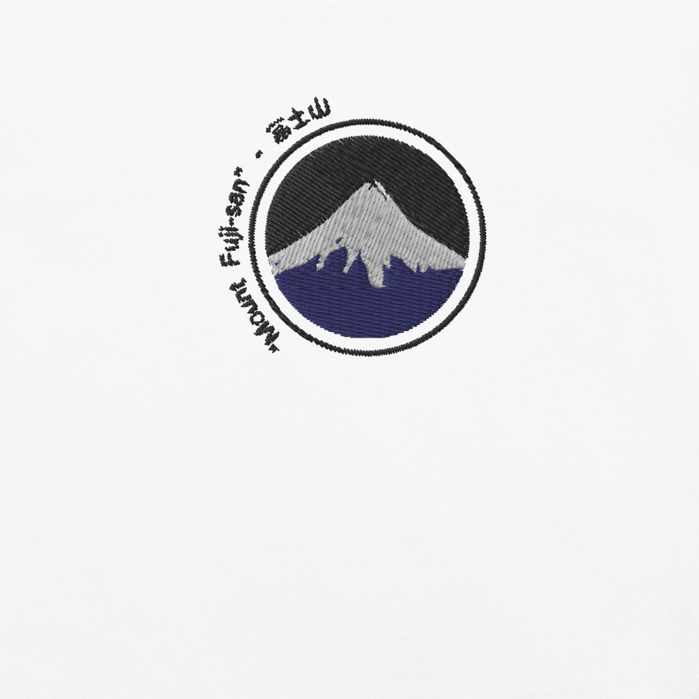 Mount Fuji Heavyweight Embroidered T-shirt